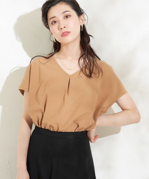 un dix cors（アンディコール）の「アムンゼンプルオーバー（Tシャツ/カットソー・レディース・ホワイト/ベージュ/ブルー/ブラック・FREE）」の4枚目の写真