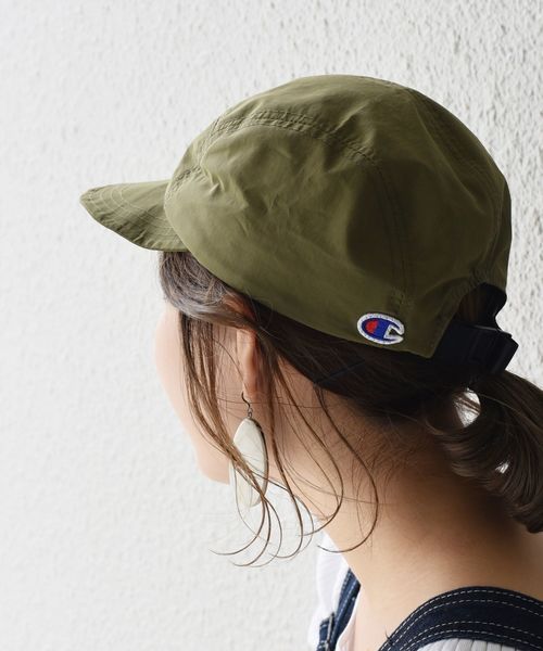 Champion（チャンピオン）の「Champion×SHIPS: 別注 LOWキャップ (5パネル)□（キャップ・メンズ・ブラック/ライトグレー/オリーブ/オレンジ・ONE SIZE）」の3枚目の写真