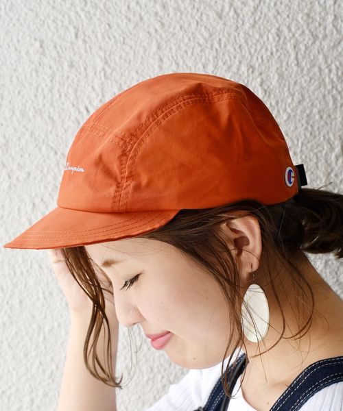 Champion（チャンピオン）の「Champion×SHIPS: 別注 LOWキャップ (5パネル)□（キャップ・メンズ・ブラック/ライトグレー/オリーブ/オレンジ・ONE SIZE）」の4枚目の写真