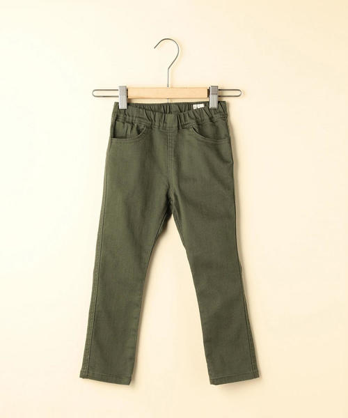 coen（コーエン）の「【coen キッズ / ジュニア】ストレッチイージースキニーパンツ18FW(100～150cm) 保育園／通学（その他パンツ・キッズ・ブラック/ベージュ/オリーブ/コバルトブルー・120/130/140/100/110/150）」の3枚目の写真