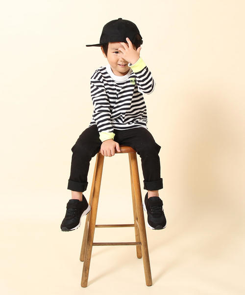 coen（コーエン）の「【coen キッズ / ジュニア】ストレッチイージースキニーパンツ18FW(100～150cm) 保育園／通学（その他パンツ・キッズ・ブラック/ベージュ/オリーブ/コバルトブルー・120/130/140/100/110/150）」の8枚目の写真