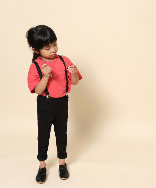 coen（コーエン）の「【coen キッズ / ジュニア】ストレッチイージースキニーパンツ18FW(100～150cm) 保育園／通学（その他パンツ・キッズ・ブラック/ベージュ/オリーブ/コバルトブルー・120/130/140/100/110/150）」の7枚目の写真