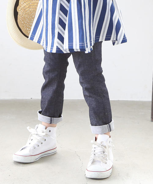 coen（コーエン）の「【coen キッズ / ジュニア】ストレッチイージースキニーパンツ18FW(100～150cm) 保育園／通学（その他パンツ・キッズ・ブラック/ベージュ/オリーブ/コバルトブルー・120/130/140/100/110/150）」の21枚目の写真