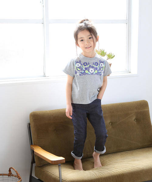 coen（コーエン）の「【coen キッズ / ジュニア】ストレッチイージースキニーパンツ18FW(100～150cm) 保育園／通学（その他パンツ・キッズ・ブラック/ベージュ/オリーブ/コバルトブルー・120/130/140/100/110/150）」の20枚目の写真