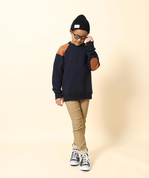 coen（コーエン）の「【coen キッズ / ジュニア】ストレッチイージースキニーパンツ18FW(100～150cm) 保育園／通学（その他パンツ・キッズ・ブラック/ベージュ/オリーブ/コバルトブルー・120/130/140/100/110/150）」の15枚目の写真