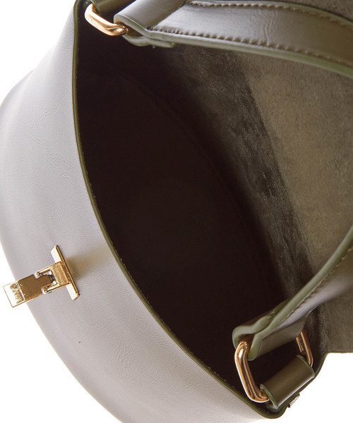 Edit Sheen（エディットシーン）の「ワンハンドル2wayミニバッグ（ハンドバッグ・レディース・ホワイト/ブラック/カーキ・FREE）」の13枚目の写真