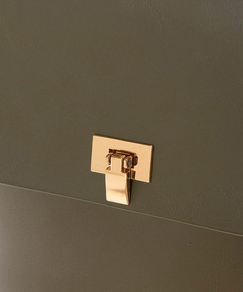 Edit Sheen（エディットシーン）の「ワンハンドル2wayミニバッグ（ハンドバッグ・レディース・ホワイト/ブラック/カーキ・FREE）」の14枚目の写真