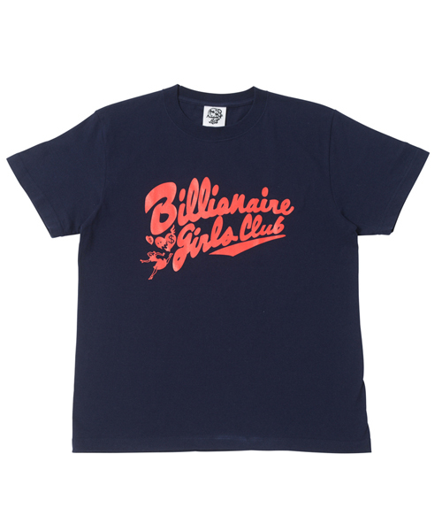 BILLIONAIRE BOYS CLUB（ビリオネア・ボーイズ・クラブ）の「BILLIONAIRE GIRLS CLUB SCRIPT CHASER T-SHIRT 17SPRING (JP EXCLUSIVE)（Tシャツ/カットソー・レディース・ホワイト/サックスブルー/ネイビー・X-SMALL/XX-SMALL/X-LARGE/LARGE/XX-LARGE）」の2枚目の写真