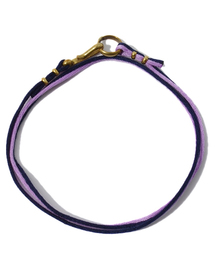 hobo | hobo - Acrylic Border Cord Bracelet with Brass Hook(ブレスレット)