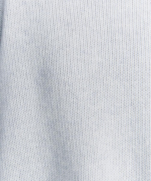 BEAUTY&YOUTH UNITED ARROWS（ビューティーアンドユースユナイテッドアローズ）の「BY ウールスリットクルーネックニット о（ニット/セーター・レディース・オリーブ/ライトグレー/オレンジ・FREE）」の16枚目の写真