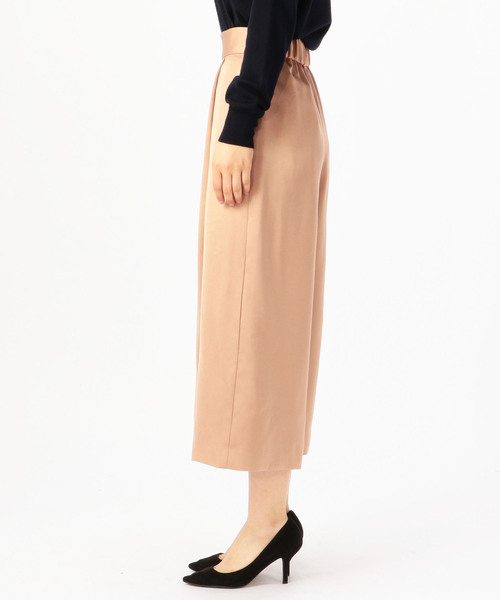 Liesse（リエス）の「ラップワイドサテンパンツ（その他パンツ・レディース・ブラック/レッド/ピンクベージュ・S/M）」の11枚目の写真