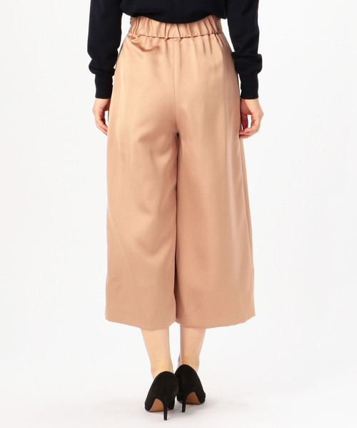 Liesse（リエス）の「ラップワイドサテンパンツ（その他パンツ・レディース・ブラック/レッド/ピンクベージュ・S/M）」の12枚目の写真