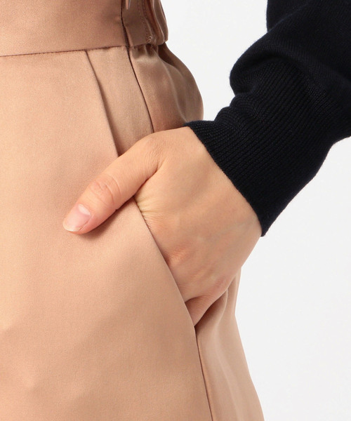 Liesse（リエス）の「ラップワイドサテンパンツ（その他パンツ・レディース・ブラック/レッド/ピンクベージュ・S/M）」の15枚目の写真