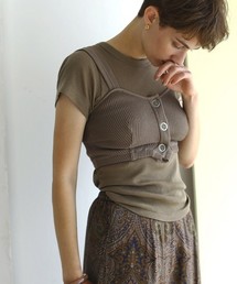 TODAYFUL | ワッフルボタンビスチェ(その他トップス)