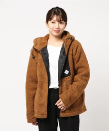 【Bk】【セレクト】表ボアＺＩＰパーカー