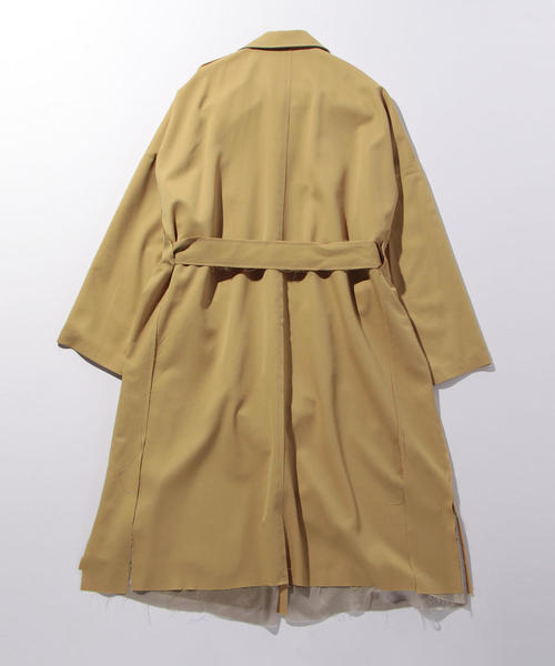 sulvam（サルバム）の「sulvam（サルバム）OVER COAT◆（その他アウター・メンズ・ベージュ/ライトグレー・SMALL/MEDIUM）」の8枚目の写真