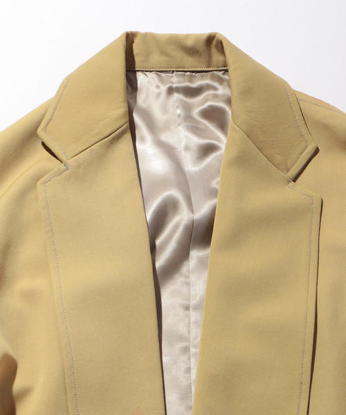 sulvam（サルバム）の「sulvam（サルバム）OVER COAT◆（その他アウター・メンズ・ベージュ/ライトグレー・SMALL/MEDIUM）」の3枚目の写真