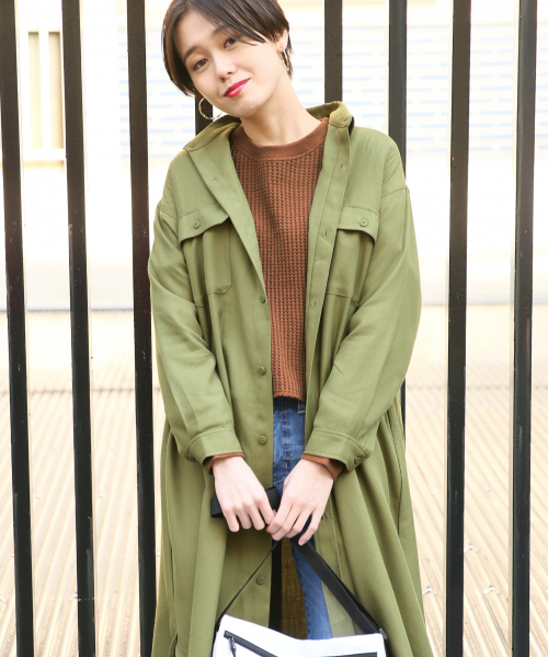 LOWRYS FARM(ローリーズファーム)の「オニワッフルショートプルオーバー 826010(Tシャツ/カットソー・レディース・オフホワイト/ブラック/ブラウン/ブルー・FREE)」の16枚目の写真