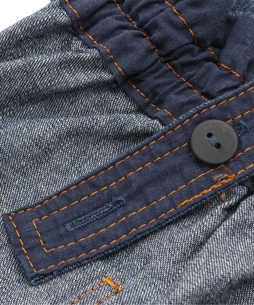 apres les cours（アプレレクール）の「2WAYジャンパースカート（スカート・キッズ・ベージュ/ブルー/ネイビー・80/90/100/110/120/130/140）」の14枚目の写真