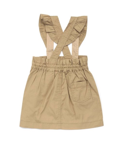 apres les cours（アプレレクール）の「2WAYジャンパースカート（スカート・キッズ・ベージュ/ブルー/ネイビー・80/90/100/110/120/130/140）」の20枚目の写真