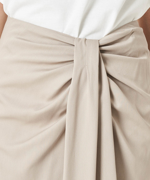 Whim Gazette（ウィムガゼット）の「デザインスカート（スカート・レディース・ネイビー/カーキ/グレイッシュベージュ・38/36）」の22枚目の写真