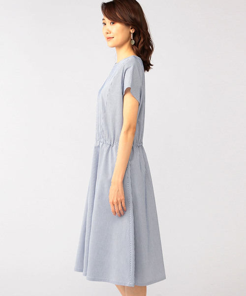 DECOY SINCE 1981（デコイシンスイチキュウハチイチ）の「ストライプワンピース（ワンピース・レディース・ネイビー/ブルー・11号/9号/13号）」の5枚目の写真