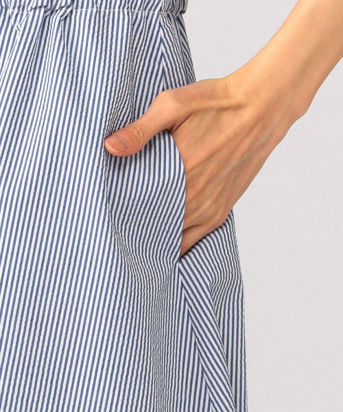 DECOY SINCE 1981（デコイシンスイチキュウハチイチ）の「ストライプワンピース（ワンピース・レディース・ネイビー/ブルー・11号/9号/13号）」の7枚目の写真