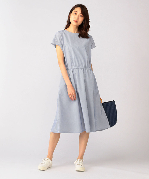 DECOY SINCE 1981（デコイシンスイチキュウハチイチ）の「ストライプワンピース（ワンピース・レディース・ネイビー/ブルー・11号/9号/13号）」の12枚目の写真