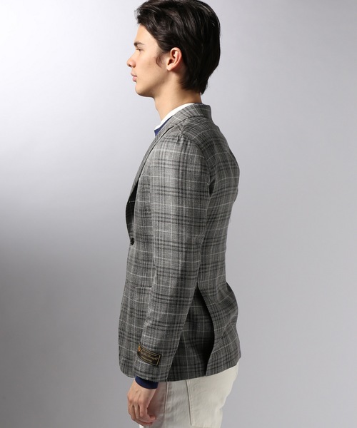 EDIFICE（エディフィス）の「タンピンジャケット ロロピアーナ カスリチェック（その他アウター・メンズ・ダークブルー/グレー・46/50）」の11枚目の写真