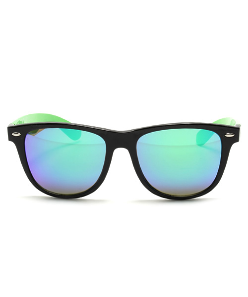 And A（アンドエー）の「サングラス1（サングラス・レディース・グリーン/イエロー・FREE）」の3枚目の写真