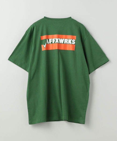 AFFIX(表示禁止)(アフィックス)の「AFFIX(アフィックス)POCKET T-SHIRT(Tシャツ/カットソー・メンズ・ホワイト/ブラック/ケリー・LARGE/X-LARGE/MEDIUM)」の12枚目の写真