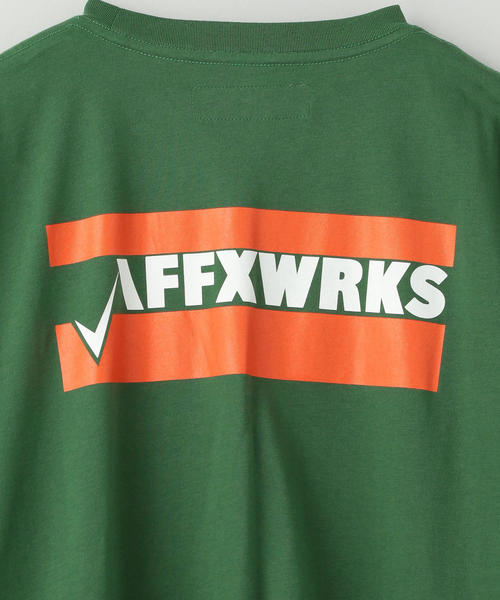 AFFIX(表示禁止)(アフィックス)の「AFFIX(アフィックス)POCKET T-SHIRT(Tシャツ/カットソー・メンズ・ホワイト/ブラック/ケリー・LARGE/X-LARGE/MEDIUM)」の7枚目の写真