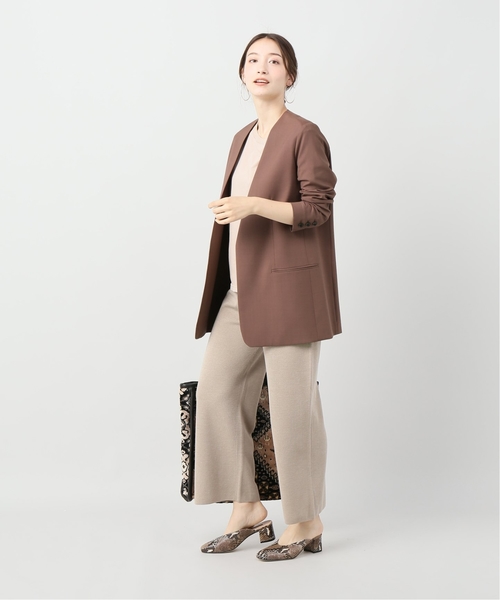 plage(プラージュ)の「【R'IAM】WOOL ジャケット◆(その他アウター・レディース・ベージュ/ブラウン・38/36)」の4枚目の写真