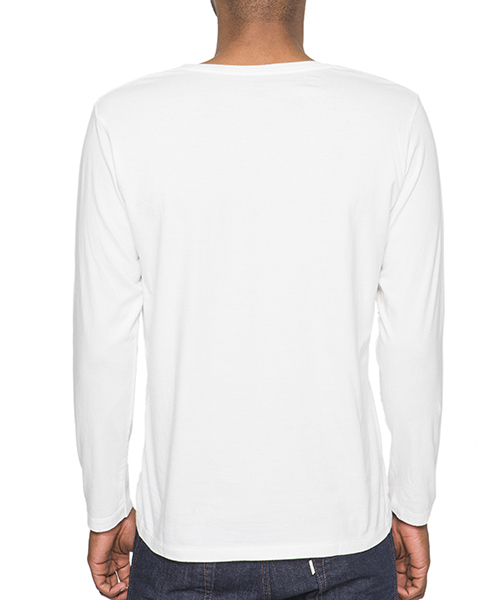 Sandinista(サンディニスタ)の「Cadet V/N L-S Tee / Vネック長袖Tシャツ(Tシャツ/カットソー・メンズ・ホワイト/ネイビー/ブラック/ヘザーグレー/チャコールグレー・SMALL/LARGE/MEDIUM/X-LARGE/X-SMALL)」の14枚目の写真