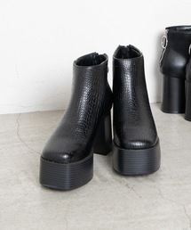 WEGO | WEGO/リングジップヒールブーツ(ブーツ)