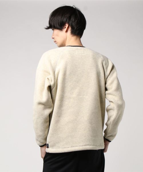 Denime（ドゥニーム）の「ポーラテック別注フリースクルーネックプルオーバー（その他アウター・メンズ・グレー/オートミール/スミクロ・MEDIUM/LARGE/X-LARGE）」の5枚目の写真