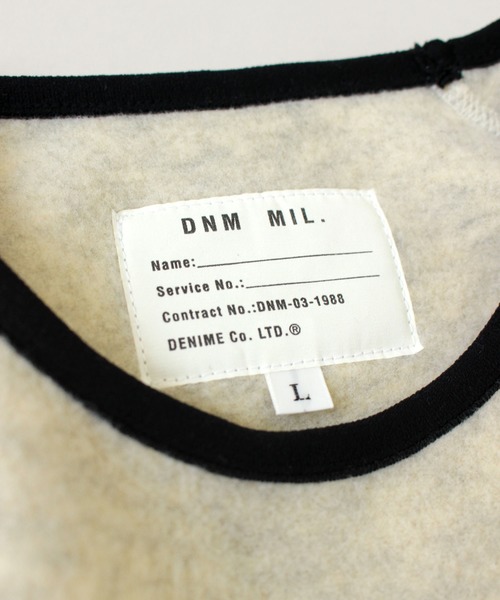 Denime（ドゥニーム）の「ポーラテック別注フリースクルーネックプルオーバー（その他アウター・メンズ・グレー/オートミール/スミクロ・MEDIUM/LARGE/X-LARGE）」の10枚目の写真