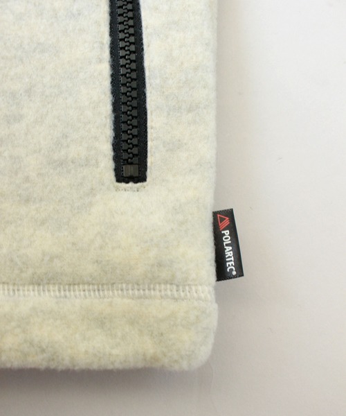 Denime（ドゥニーム）の「ポーラテック別注フリースクルーネックプルオーバー（その他アウター・メンズ・グレー/オートミール/スミクロ・MEDIUM/LARGE/X-LARGE）」の8枚目の写真