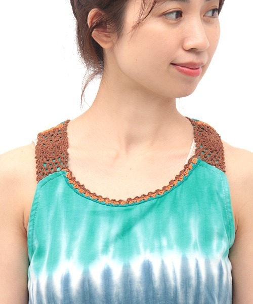 チチカカ（チチカカ）の「タイダイカラフルクロシェ　タンクトップ（タンクトップ・レディース・その他1/その他2・MEDIUM/LARGE）」の11枚目の写真