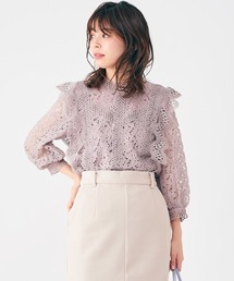 natural couture | ヴィンテージレースブラウス(シャツ/ブラウス)