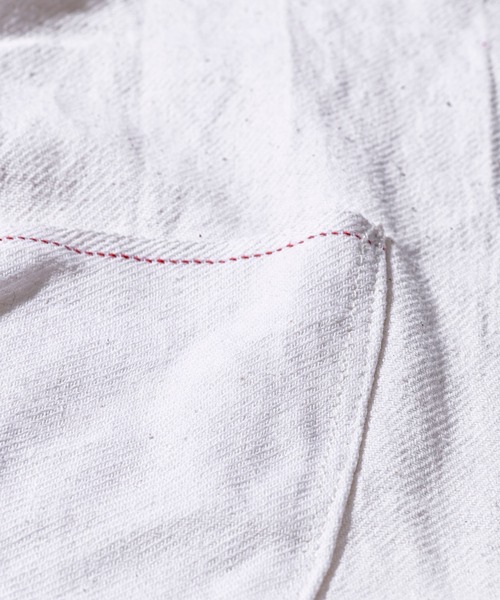 PUEBCO（プエブコ）の「UTILITY APRON（エプロン・メンズ・オフホワイト・ONE SIZE）」の4枚目の写真