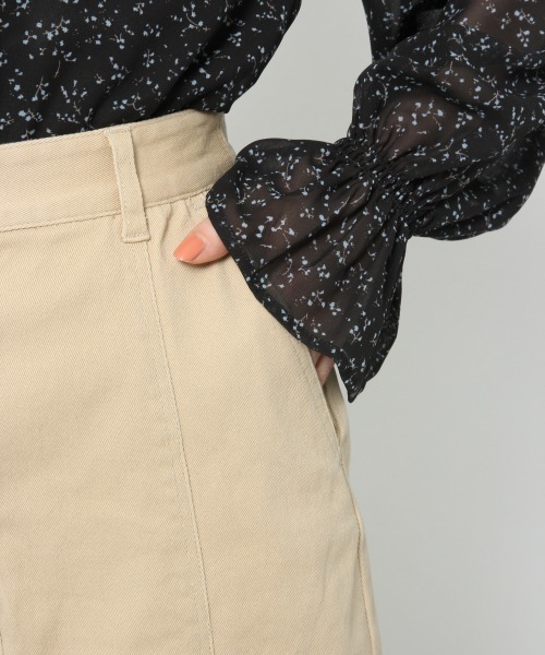 Heather（ヘザー）の「カラーIラインスカート　877048（スカート・レディース・ベージュ/インディゴブルー/ブルー系その他・S/M）」の11枚目の写真