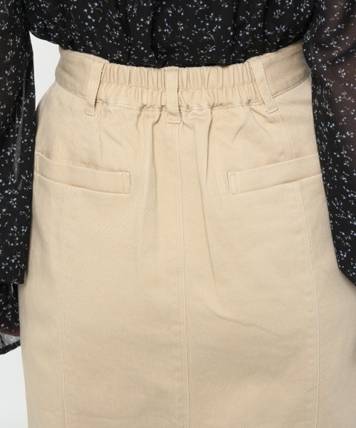 Heather（ヘザー）の「カラーIラインスカート　877048（スカート・レディース・ベージュ/インディゴブルー/ブルー系その他・S/M）」の13枚目の写真