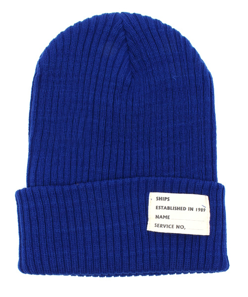 SHIPS（シップス）の「SHIPS KIDS:アクリル リブ キャップ（ニットキャップ/ビーニー・キッズ・グレー/レッド/ブルー/ネイビー・ONE SIZE）」の4枚目の写真