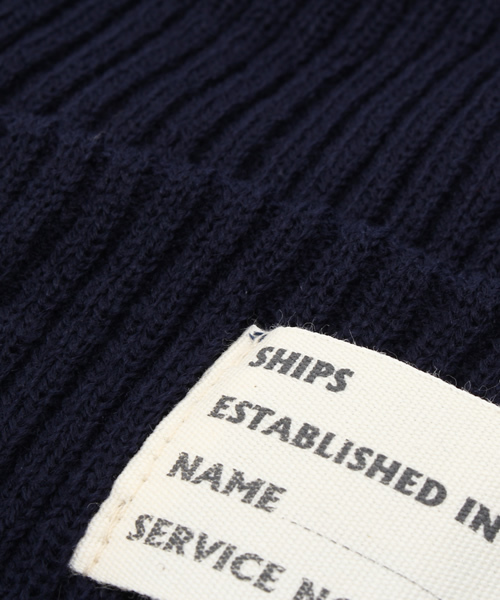 SHIPS（シップス）の「SHIPS KIDS:アクリル リブ キャップ（ニットキャップ/ビーニー・キッズ・グレー/レッド/ブルー/ネイビー・ONE SIZE）」の8枚目の写真