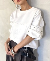 Ameri | 2WAY DEKOBOKO TOP(スウェット)