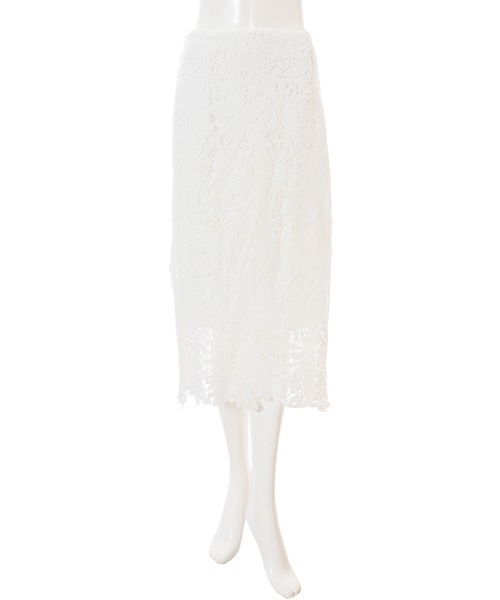fifth（フィフス）の「レースロングタイトスカート（スカート・レディース・グレー/イエロー/ラベンダー/ホワイト/ブラック・SMALL/MEDIUM）」の17枚目の写真