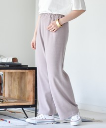 美シルエット＊ウエストゴムニットパンツ