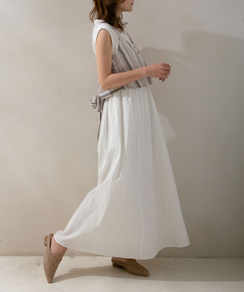 rectangle（レクタングル）の「メッシュミュールサンダル（サンダル・レディース・ダークブラウン/ベージュ・23㎝/24㎝/23.5㎝/24.5㎝）」の4枚目の写真