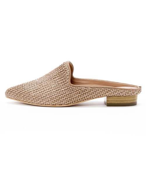 rectangle（レクタングル）の「メッシュミュールサンダル（サンダル・レディース・ダークブラウン/ベージュ・23㎝/24㎝/23.5㎝/24.5㎝）」の10枚目の写真